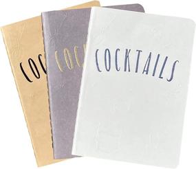 img 1 attached to 🍸 Premium Cocktail Journal - Blank Pages for Expert Bartending