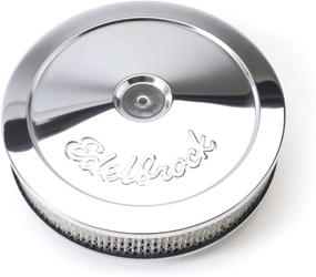 img 1 attached to 🔧 Enhanced Performance Edelbrock 1208 Pro-Flo 10-Inch Round Air Cleaner