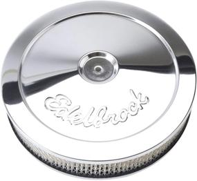 img 4 attached to 🔧 Enhanced Performance Edelbrock 1208 Pro-Flo 10-Inch Round Air Cleaner