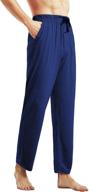 bamboo viscose pajamas: stay cool and comfy with breathable pockets logo