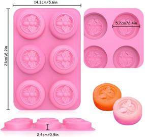 img 3 attached to Acerich 3 Pack Bee Silicone Molds: Versatile Tools for Soap 🐝 Making, Bath Bomb, Beeswax, Jello, Lotion Bar, Homemade Soap, Resin, Chocolate Making!