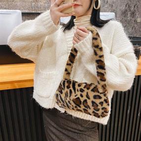 img 2 attached to 👜 Женская сумка с плечевым узором, подмышечной ручкой - Сумки и кошельки