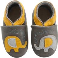 👶 soft leather baby moccasins: toddler first walker shoes with perfect fit logo