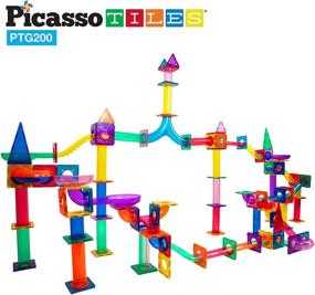 img 1 attached to Пикассо Тайлс конструкционная образовательная Монтессори для детского сада