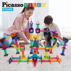 img 2 attached to Пикассо Тайлс конструкционная образовательная Монтессори для детского сада