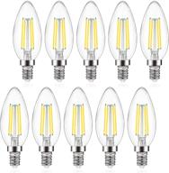 defurhome candelabra incandescent equivalent non dimmable: brilliant lighting solution for any setting logo