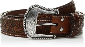 img 1 attached to 🌸 Floral Men's Western Accessories by Nocona Belt Co