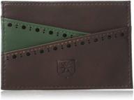 stacy adams archer wallet burgundy logo