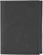 travelon classic trifold wallet black logo