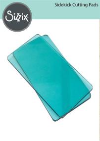 img 1 attached to 🔹 Sizzix 661769 Sidekick Cutting Pads - Aqua (1 Pair) - Size: One Size