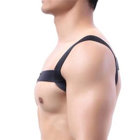 img 1 attached to 💪 Striking Exotic Elastic Shoulder Harness: Must-Have Men's Accessory