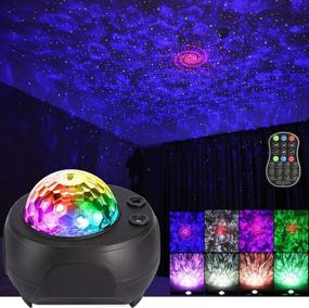 img 4 attached to 🌟 LUNSY Star Projector: 3 in 1 Galaxy Light Projector with Bluetooth Music Speaker - Perfect Gift for Kids and Adults for Bedroom, Game Rooms, and Night Light Ambiance