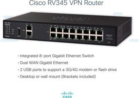 img 1 attached to Cisco RV345 K9 NA RV345 Dual Gigabit