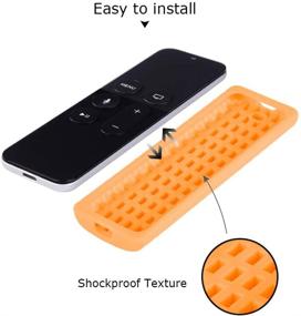 img 1 attached to Remote Case Cover For Apple TV 4K 4Th 5Th Gen Remote Television & Video