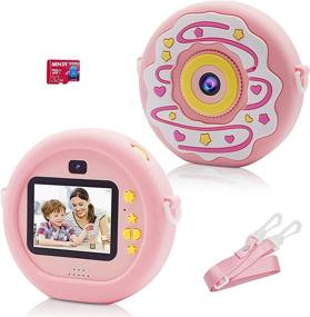 img 4 attached to 📸 Capturing Memorable Moments: Toddler Digital Children Camcorder for Unforgettable Birthday Celebrations!