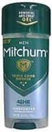 stay fresh all day with mitchum 🌿 advanced control unscented gel - pack of 6 logo