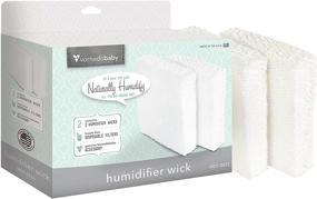 img 2 attached to 💧 Vornado Vornadobaby MD1-0033 Humidifier Wick for Huey: Enhanced Moisture Control in Stylish White Design