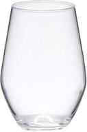 🍷 set of 6 amazon basics campton stemless wine glasses - 19-ounce capacity logo