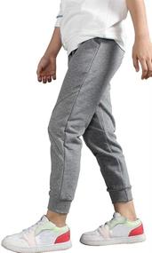 img 1 attached to 👖 BINPAW Boys' Cotton Jogger Pants - Casual Sweatpants for All-Day Comfort