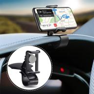 📱 360-degree rotating dashboard car phone holder stand, 2-in-1 mount for 4 to 6.5 inch smartphones, works as cell phone holder and air vent car mount – by beenle logo