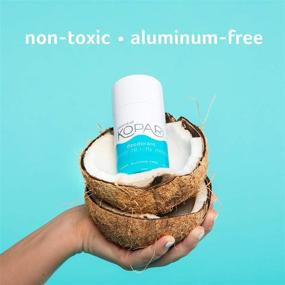 img 2 attached to 🌿 Kopari Fragrance Free Aluminum-Free Deodorant for Sensitive Skin - Non-Toxic, Paraben Free, Gluten Free & Cruelty Free Men's and Women's Deodorant - Made with Organic Coconut Oil - 2.0 oz