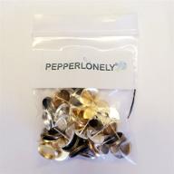 pepperlonely assorted cabochon setting earring logo