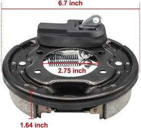 img 1 attached to 🔧 Club Car Rear Brake Cluster Assembly - Fits Club Car DS Precedent 1995-UP Golf Cart - 101823301 103380202