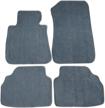 floor mat compatible with 2005-2009 bmw e90 3 series logo