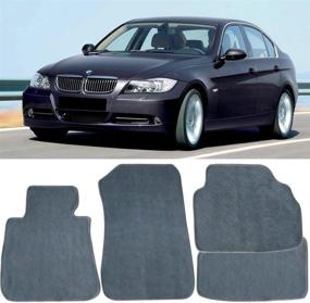 img 1 attached to Floor Mat Compatible With 2005-2009 BMW E90 3 Series