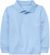 👕 children's place toddler sleeve uniform boys' clothing: top-notch tops, tees & shirts logo