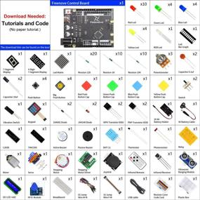 img 3 attached to 🧩 Freenove RFID Starter Kit V2.0 с платой V4 (совместим с Arduino IDE), Полное пособие на 266 страницах, 198 предметов, 49 проектов, без пайки Breadboard.