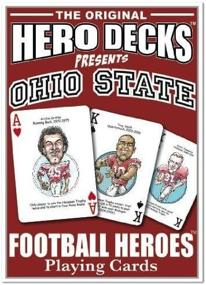 img 2 attached to 🃏 Channel Craft Hero Decks - Ohio State: Premium Playing Cards Depicting Iconic Heroes