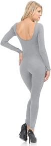 img 1 attached to 7Wins Catsuit Cotton Bodysuit Jumpsuit Women's Clothing in Jumpsuits, Rompers & Overalls