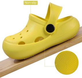 img 1 attached to Ботинки для лета для мальчиков Beslip Toddler Garden Summer Sandals - Обувь