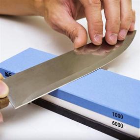 img 2 attached to 🔪 YaFex Sharpening Whetstone Waterstone Flattening: Optimize Your Blades with Precision