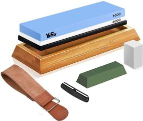 img 4 attached to 🔪 YaFex Sharpening Whetstone Waterstone Flattening: Optimize Your Blades with Precision