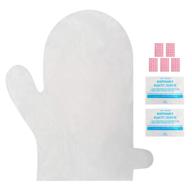 🧤 200-pack of plastic paraffin bath bags for hands, segbeauty – enhanced size and thickness paraffin wax hand liners, therabath spa mitt glove liners – perfect for paraffin wax machine and wax treatment logo