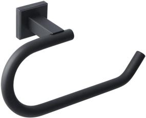 img 4 attached to 🧺 Alise GK8010-B Bathroom Towel Rack, Wall Mounted Towel Holder in Matte Black SUS304 Stainless Steel