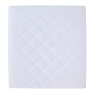 top-rated carter's protector pad: solid white, one size - ultimate bedding essential! logo