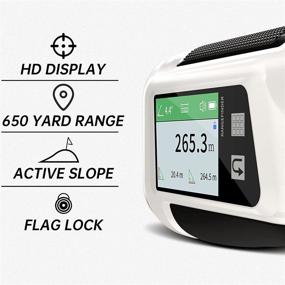 img 1 attached to Rangefinder Rechargeable Flag Lock Vibration Measurement