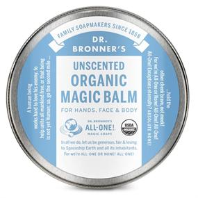 img 4 attached to 🧴 Dr. Bronner's Organic Magic Balm (Baby Unscented, 2 oz) – Organic Beeswax & Hemp Oil, Moisturizing & Soothing for Hands, Face & Body. Relieves Dry Skin, Aids in Diaper Rash Prevention.