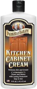 img 4 attached to Parker & Bailey Kitchen Cabinet Cream: 🧴 Wood Cleaner & Grease Remover - 16 oz (1)