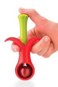 img 1 attached to 🍒 MSC International Blossom Cherry Pitter, 4-Inch