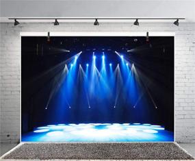 img 1 attached to 📸 Yeele 10x8ft Free Stage Concert Backdrop: Vibrant Disco Party Club Lights Background for Creative Photography, Portrait, Video Shooting, Photo Booth – Vinyl Studio Props