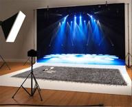 📸 yeele 10x8ft free stage concert backdrop: vibrant disco party club lights background for creative photography, portrait, video shooting, photo booth – vinyl studio props logo