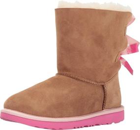 img 1 attached to 👞 Stylish Crystal-Embellished UGG Bailey Shoes and Boots for Little Boys' Fashion