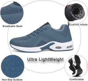 img 3 attached to FLARUT Lightweight Fashion Sport Sneakers: Perfect Non-Slip Running Shoes for Women