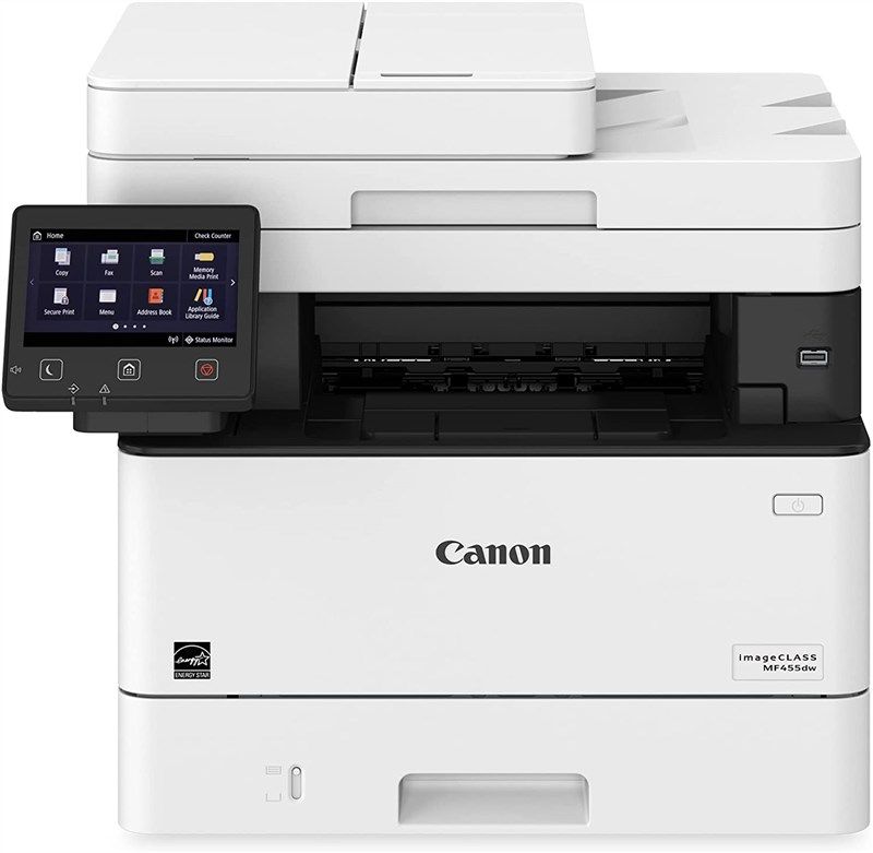 canon imageclass mf455dw wireless mobile ready 로고