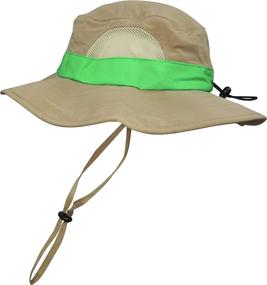 img 4 attached to Eagle Eye Explorer Adjustable Ventilation Boys' Accessories ~ Hats & Caps
