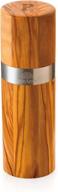 acero olive wood pepper mill by berard logo